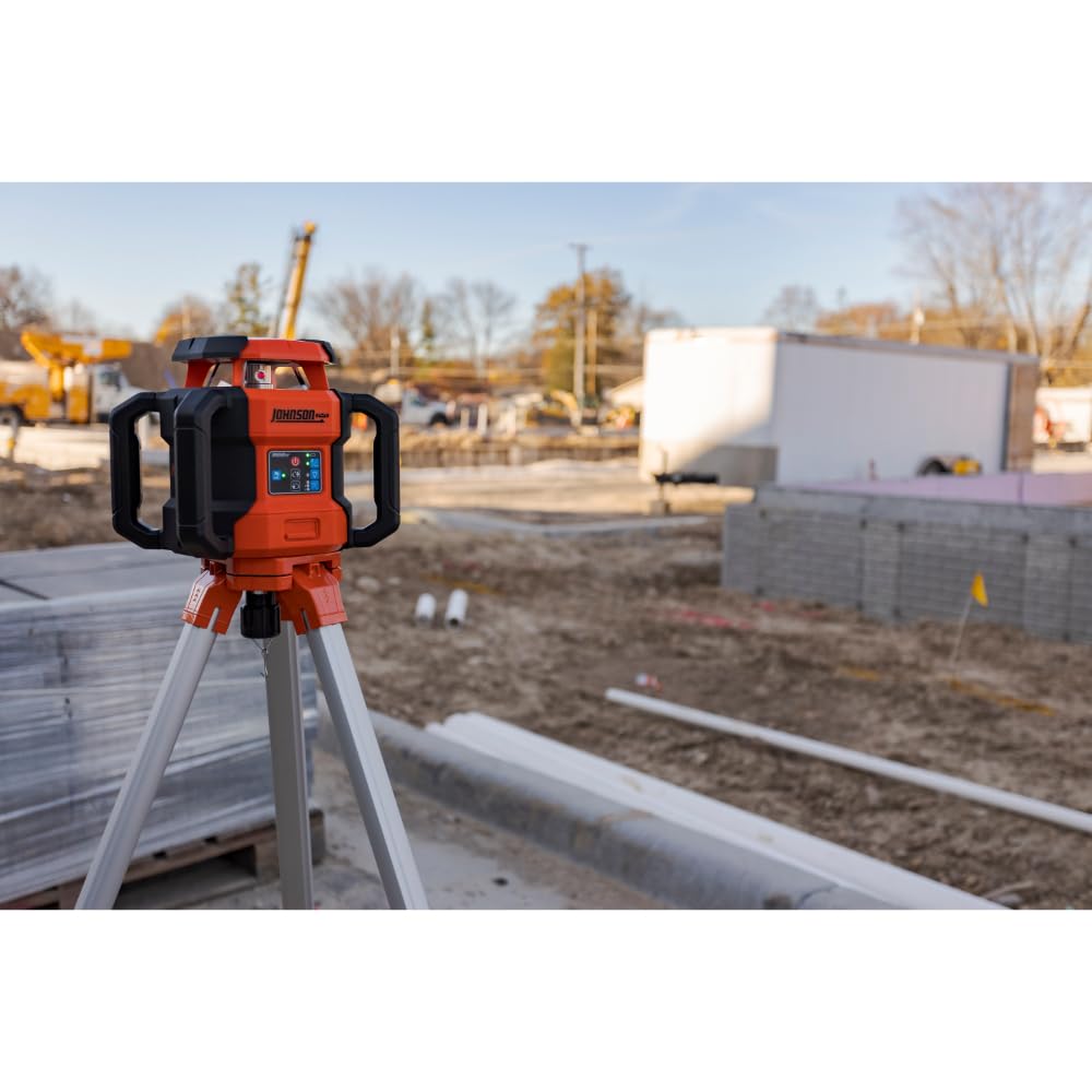 Self-Leveling Red Dual Slope Rotary Laser System J580933
