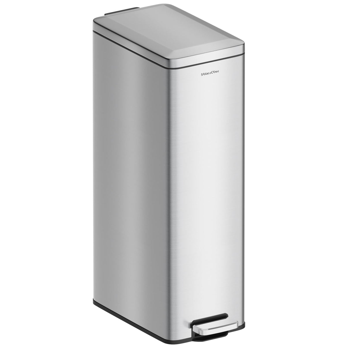 8 Gallon Stainless Steel Trash Can with Soft Close Lid X463715
