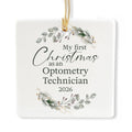 Ceramic 3-inch Square Ornament I814226