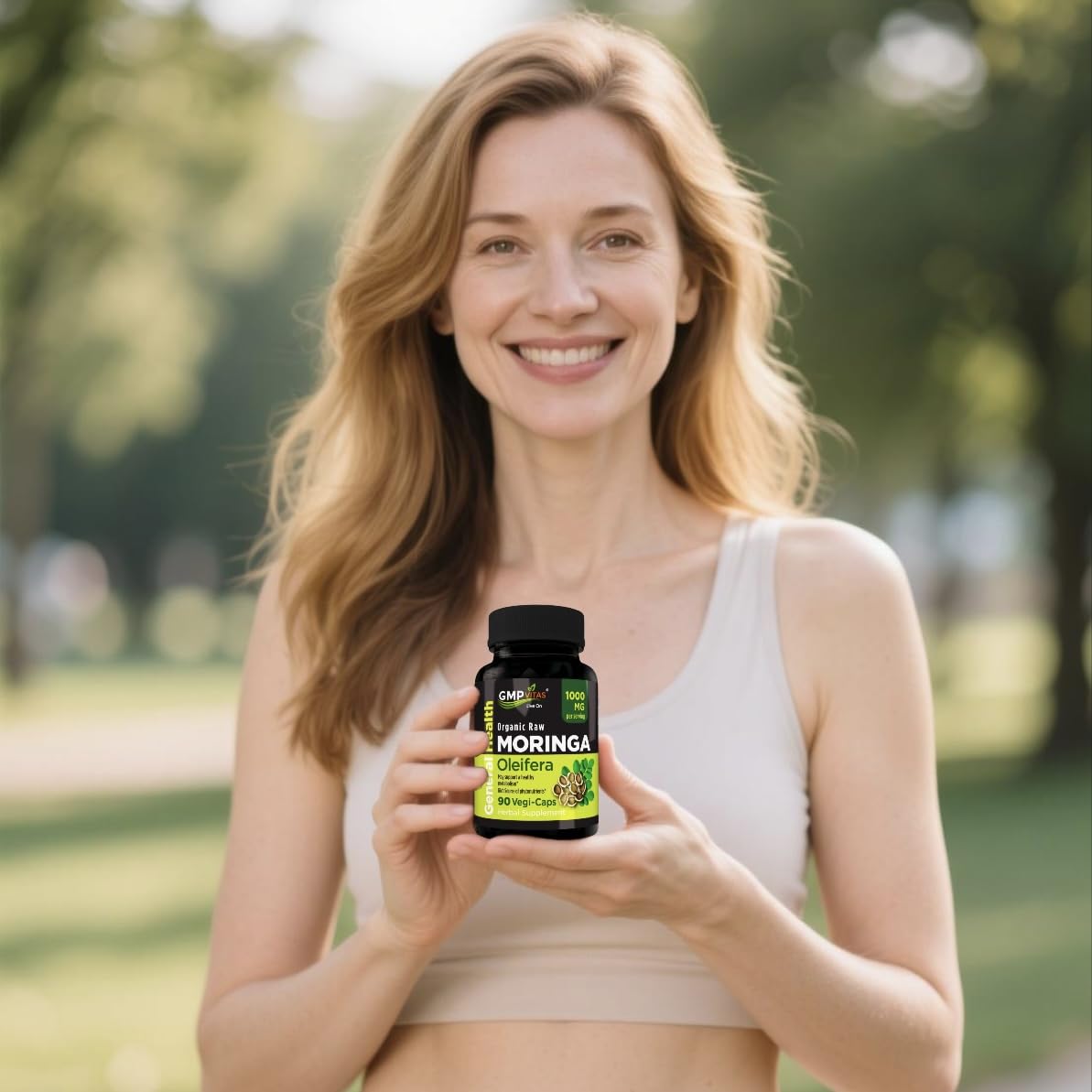 Organic Moringa Capsules 1000mg P753