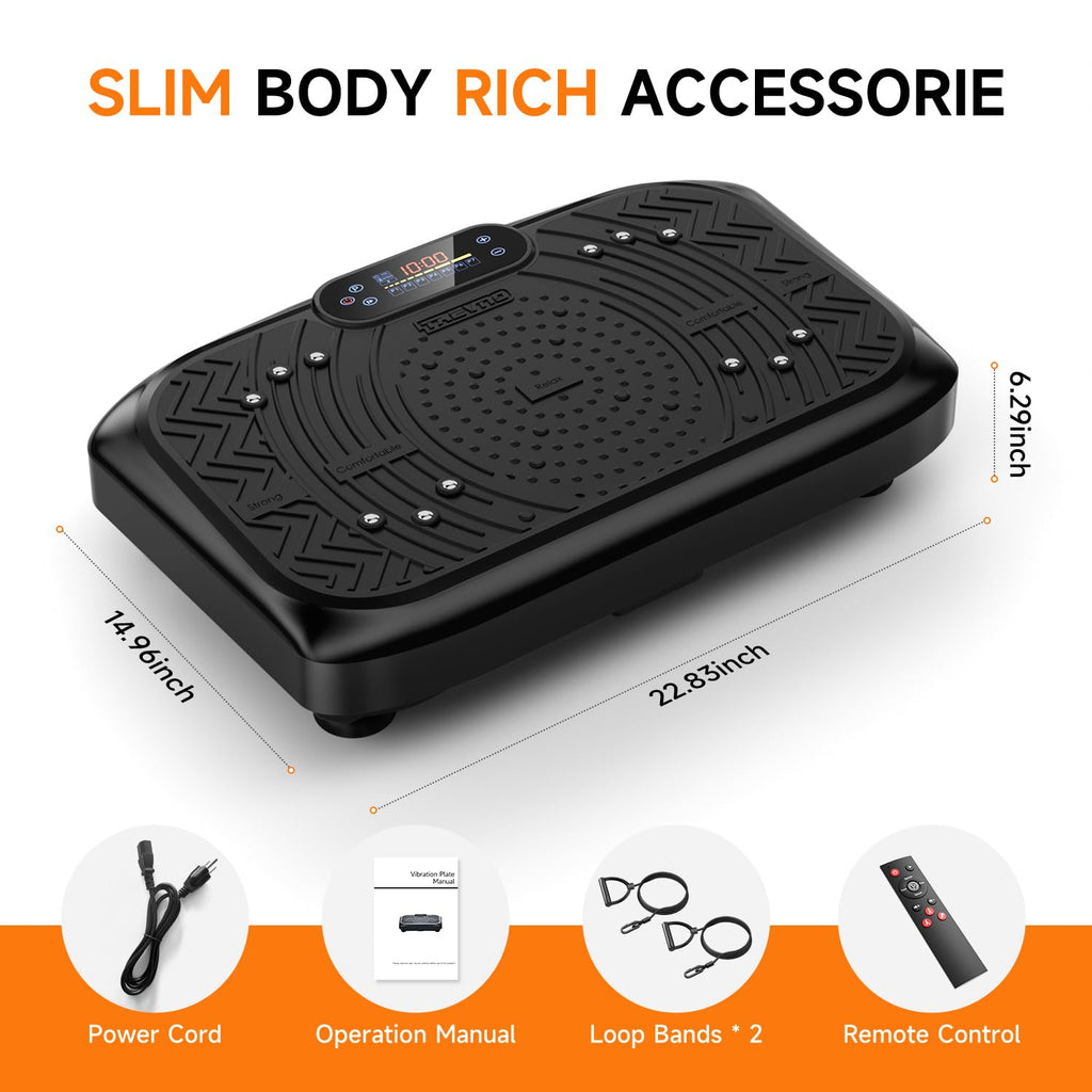 Vibration Plate 450LB Capacity Z4493
