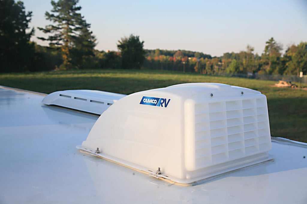 White RV Roof Vent Cover A191