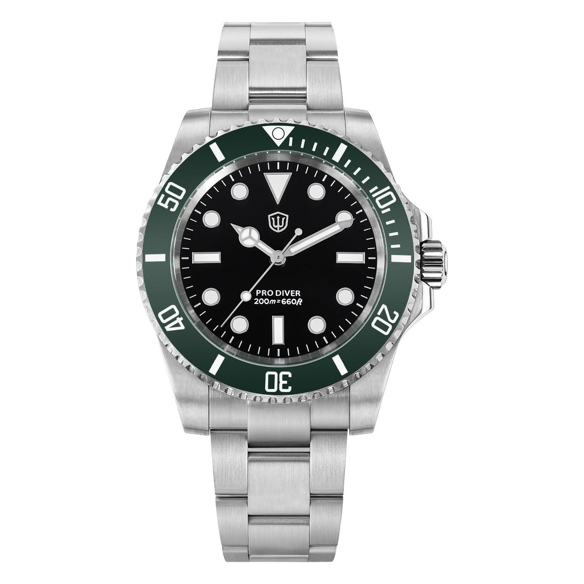 40mm Sapphire Crystal 200m Waterproof Quartz Diver Watch X404