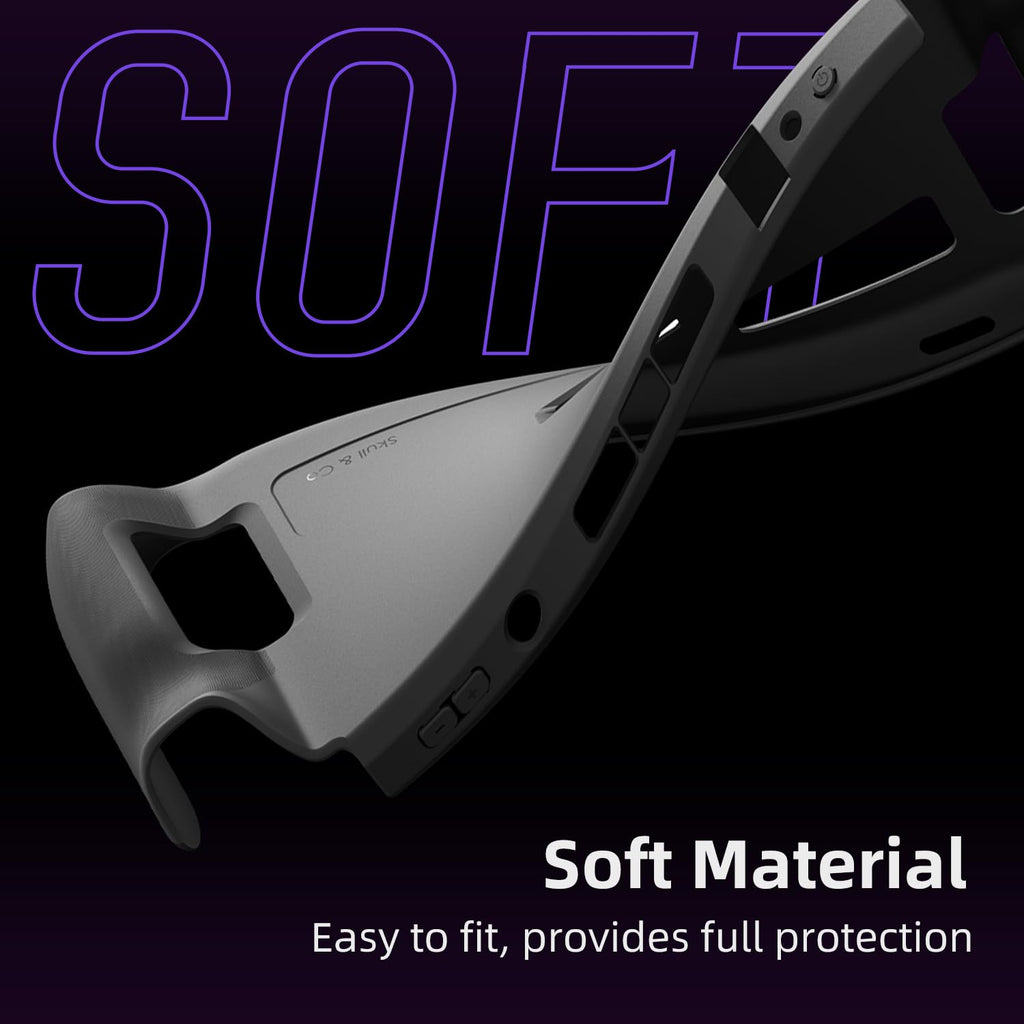 Soft Protective Case with Textured Grips and Stand Black Z500