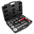 24-Piece Pneumatic Brake Caliper Tool Set with Case O994