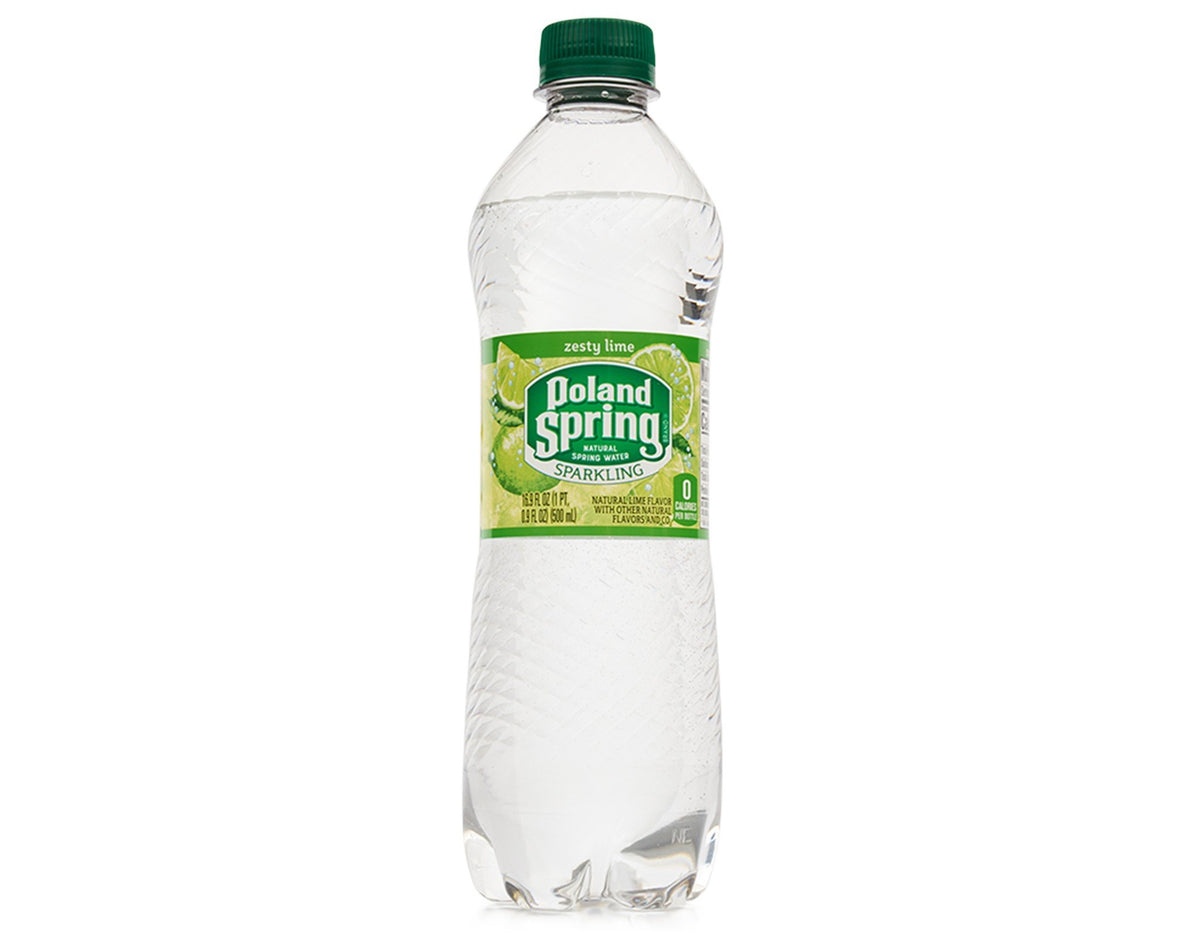 Sparkling Natural Spring Water Variety Pack 24 Half Liter Bottles E66963