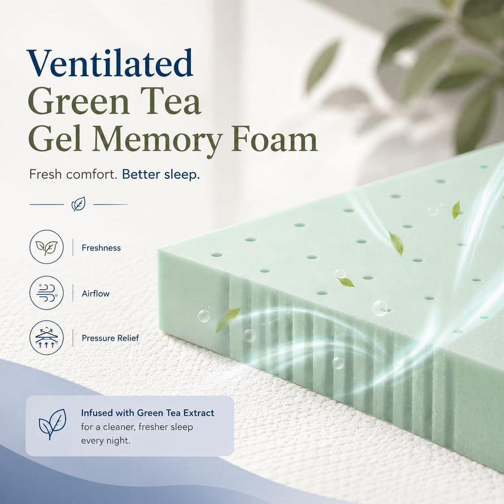 Twin 5 Inch Memory Foam Mattress V119