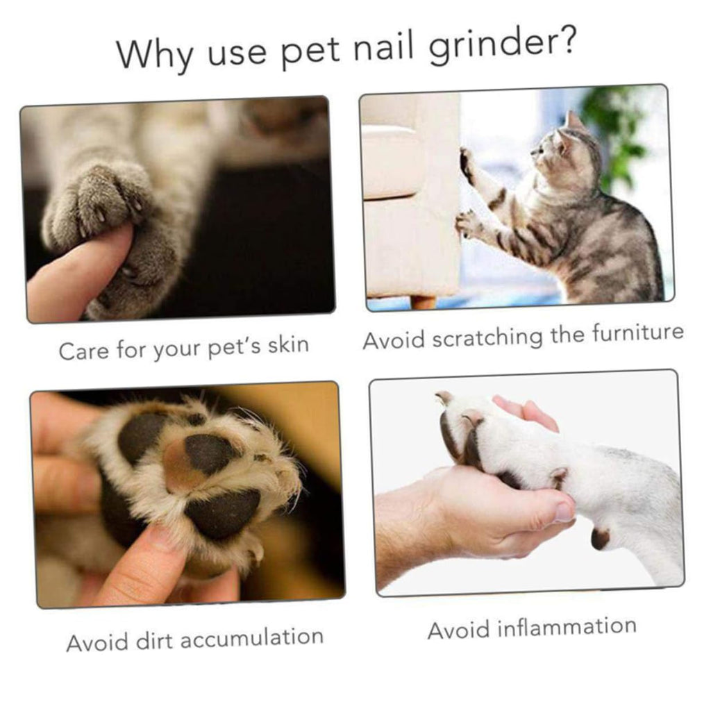 Dog Nail Grinder Electric Pet Nail Clipper C3821