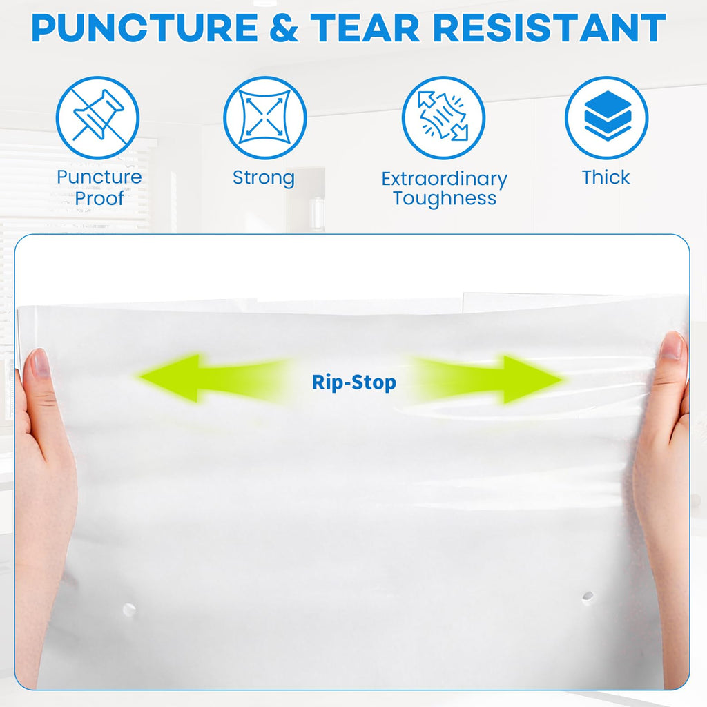 80-pack 2.6 mils White Trash Compactor Bags with Twist Ties M702768