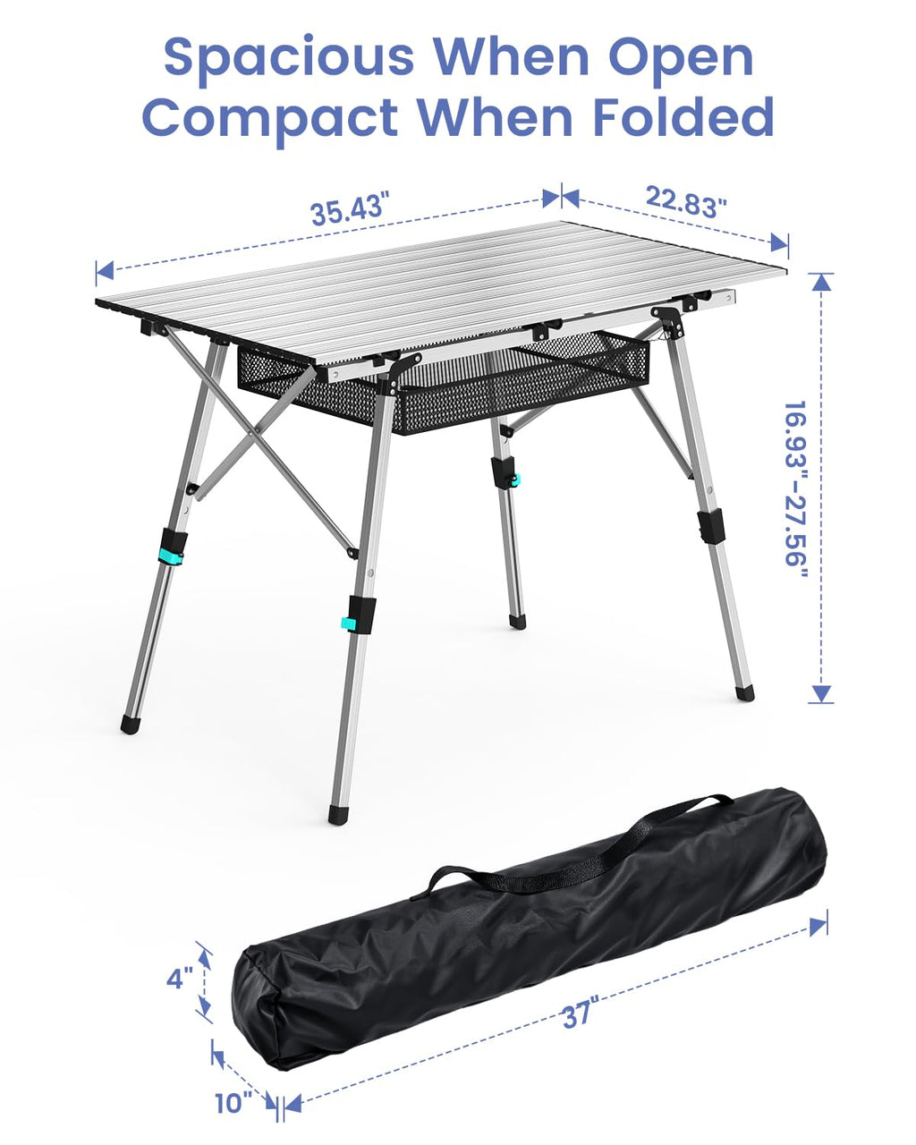 Aluminum Folding Camping Table O50943
