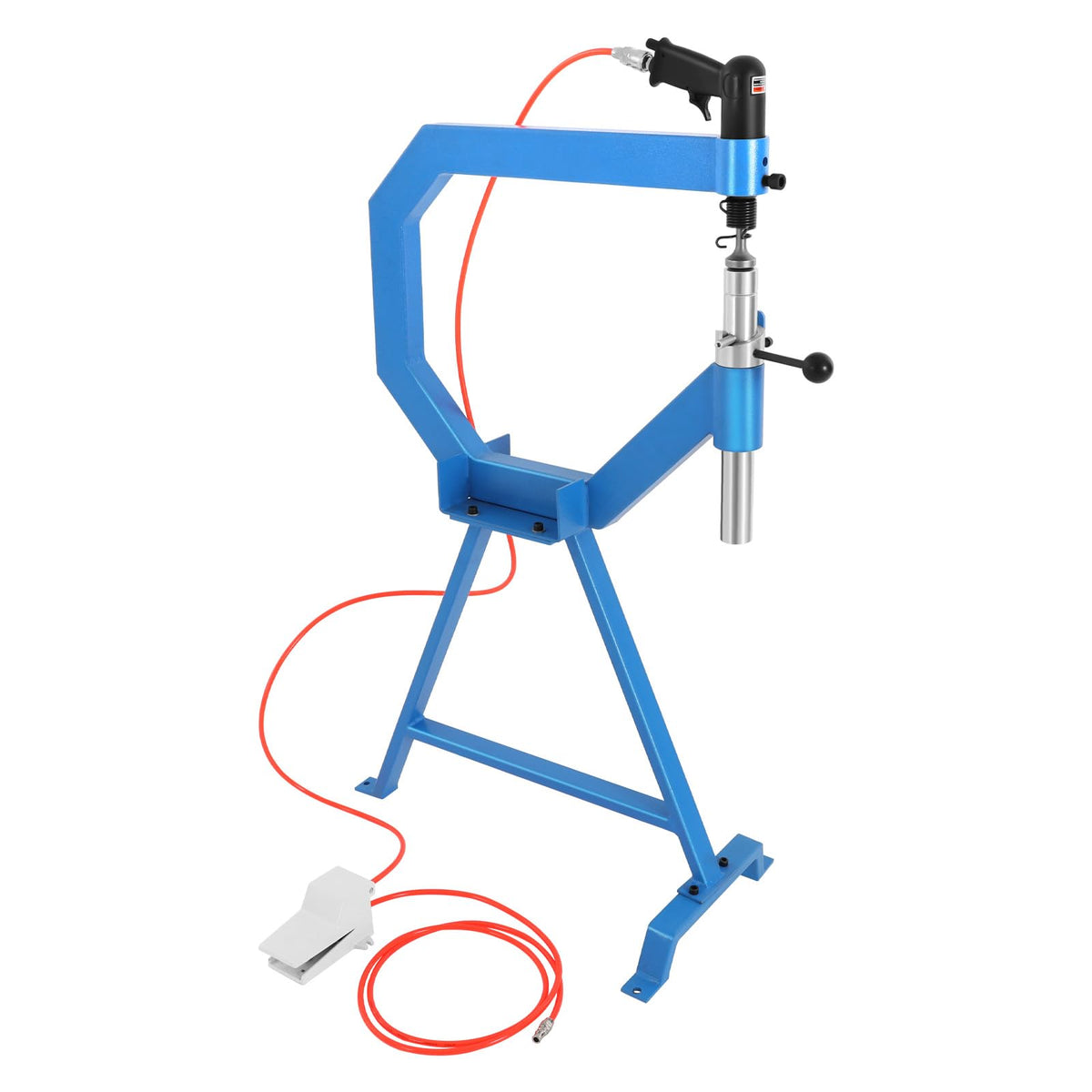 Pneumatic Planishing Hammer 4'' Throat 50-100PSI with Anvil B1620