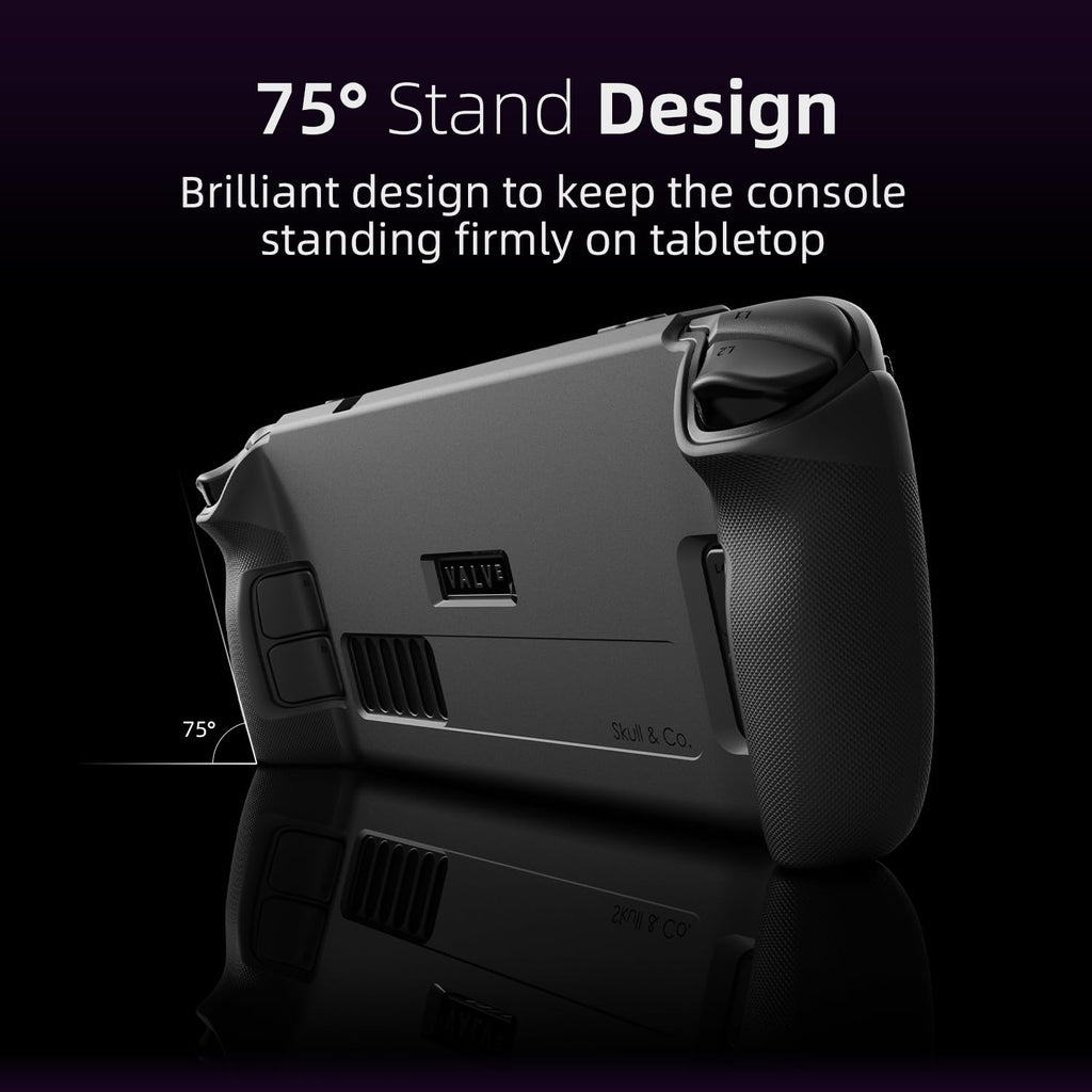 Soft Protective Case with Textured Grips and Stand Black Z500