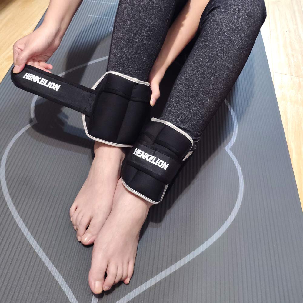 1 Pair Adjustable Ankle Weights Set D568