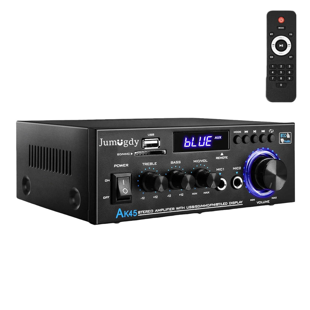 800W 2 Channel Bluetooth Power Amplifier U85631