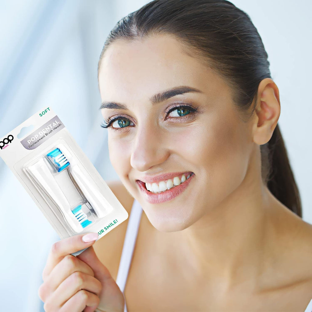 Electric Toothbrush with 2 Replacement Heads Y447853
