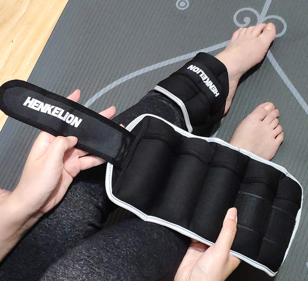 1 Pair Adjustable Ankle Weights Set D568