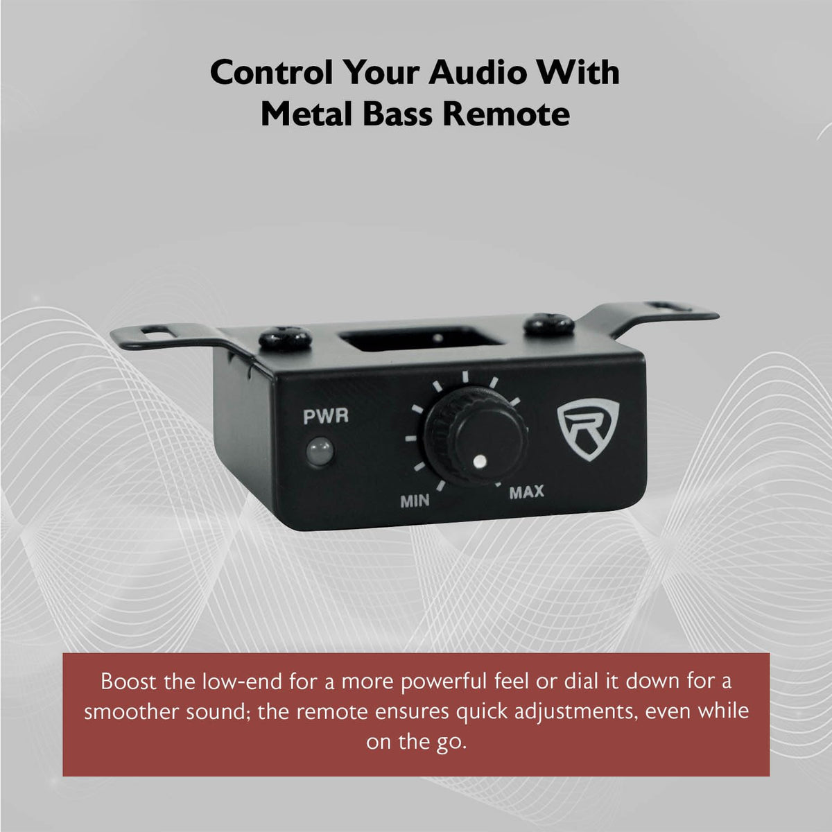 10" Slim Under-Seat Powered Car Subwoofer L81010