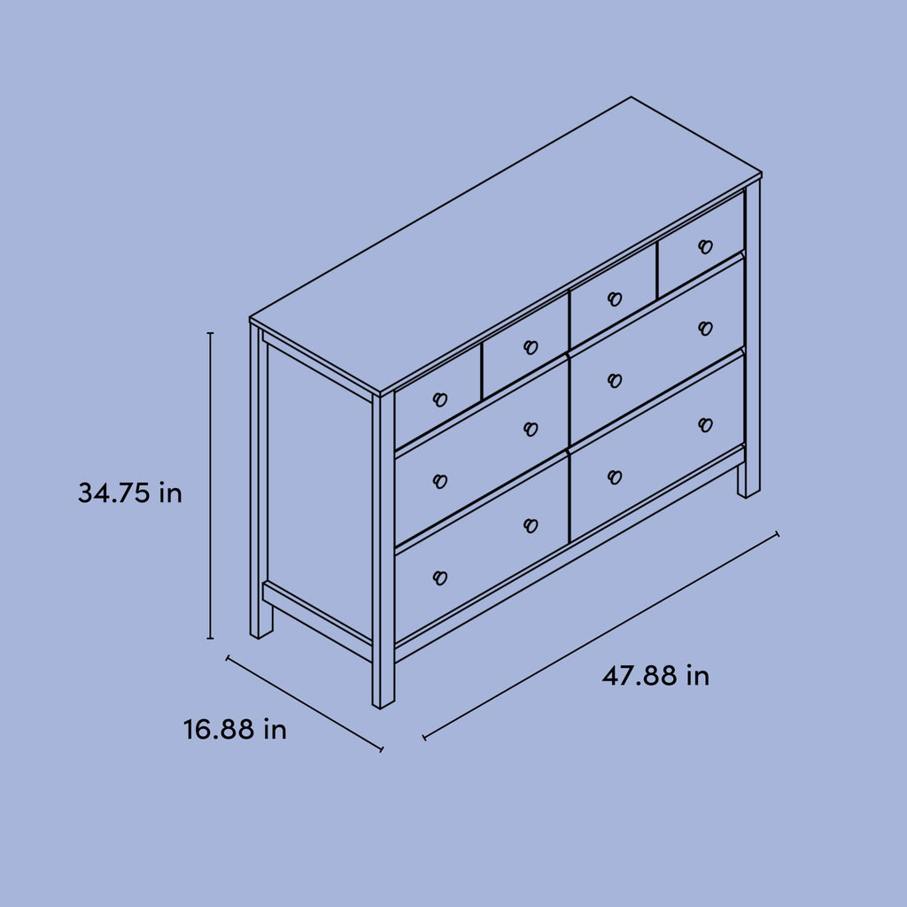 6 Drawer Dresser C7365