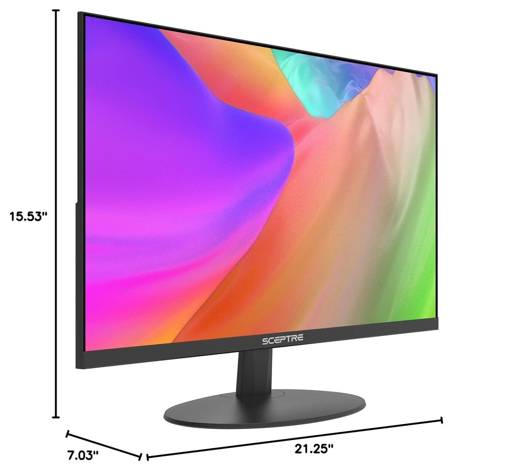 24-Inch IPS LED Computer Monitor 1080p 75Hz Black L617