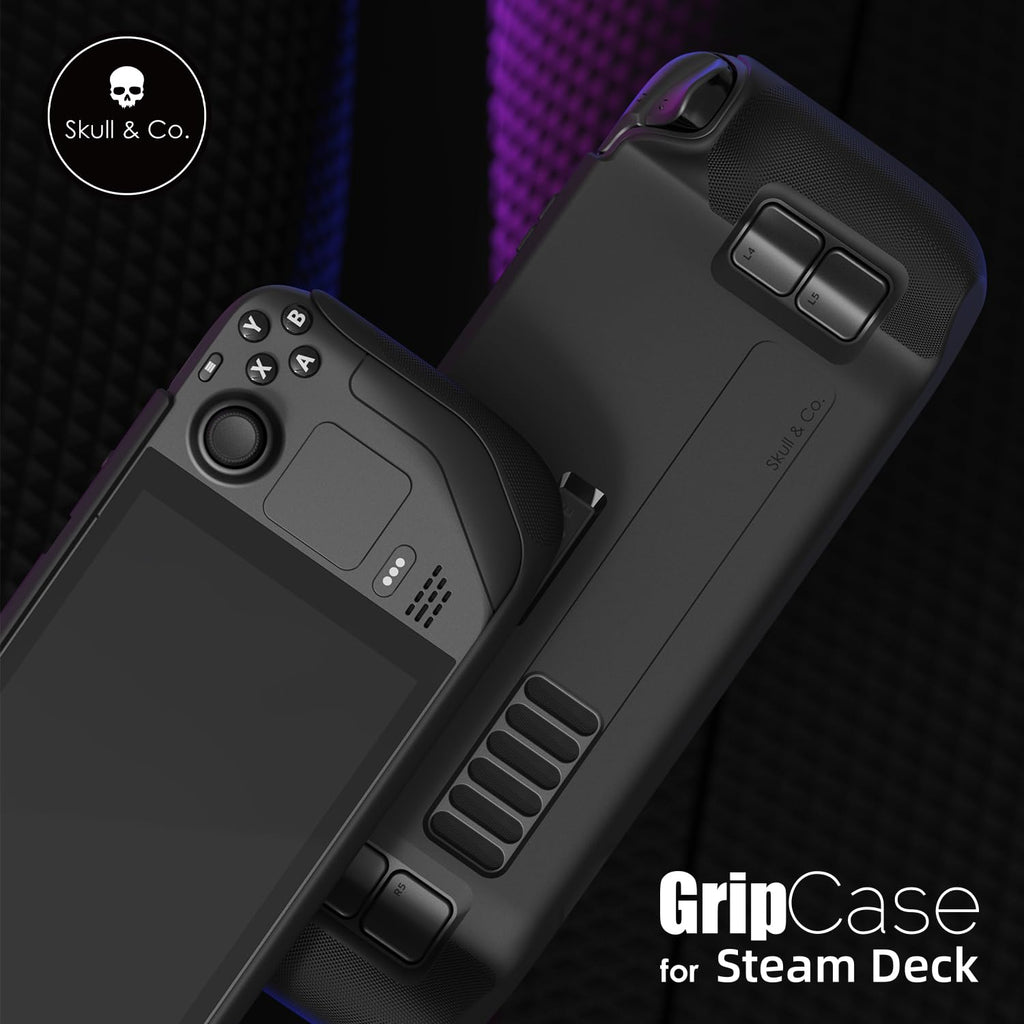 Soft Protective Case with Textured Grips and Stand Black Z500