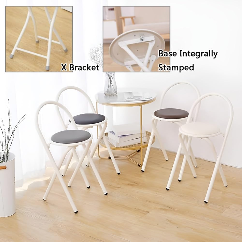 18 Inch Folding Chair with Backrest Q831