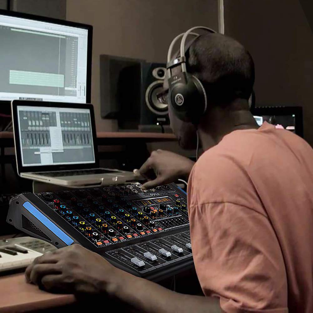 4-Channel Bluetooth Audio Mixer with USB and XLR U296768
