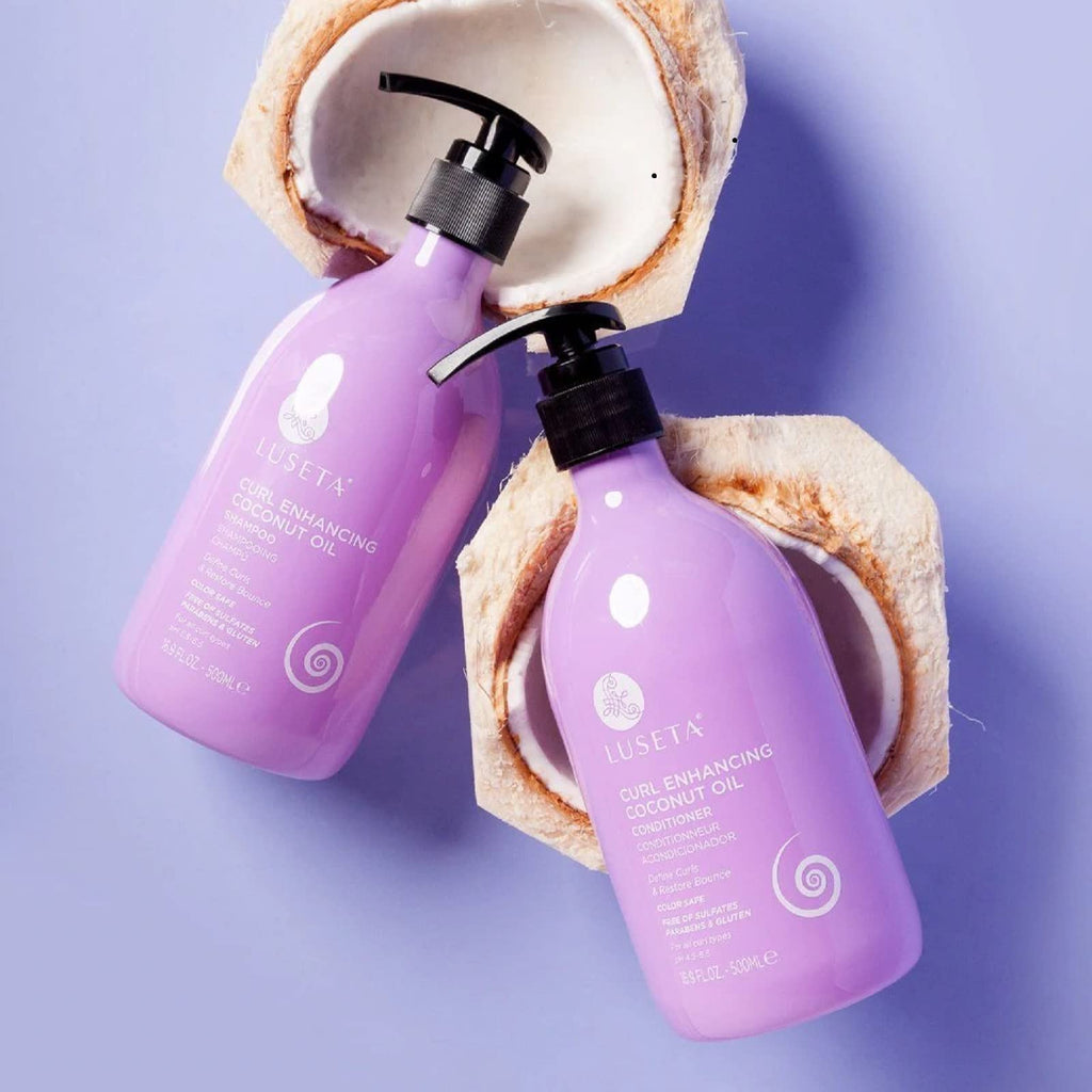 Coconut Oil Shampoo & Conditioner Set and Leave in Conditioner W872427