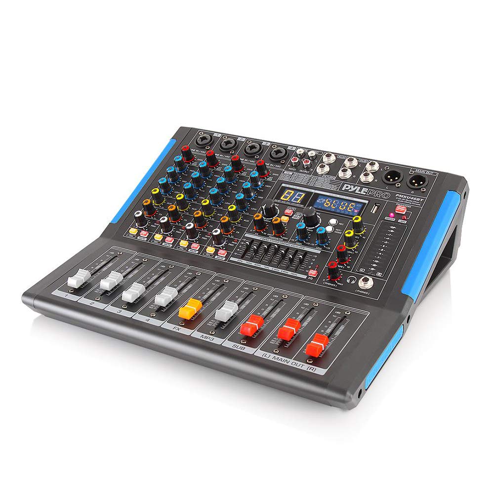 4-Channel Bluetooth Audio Mixer with USB and XLR U296768