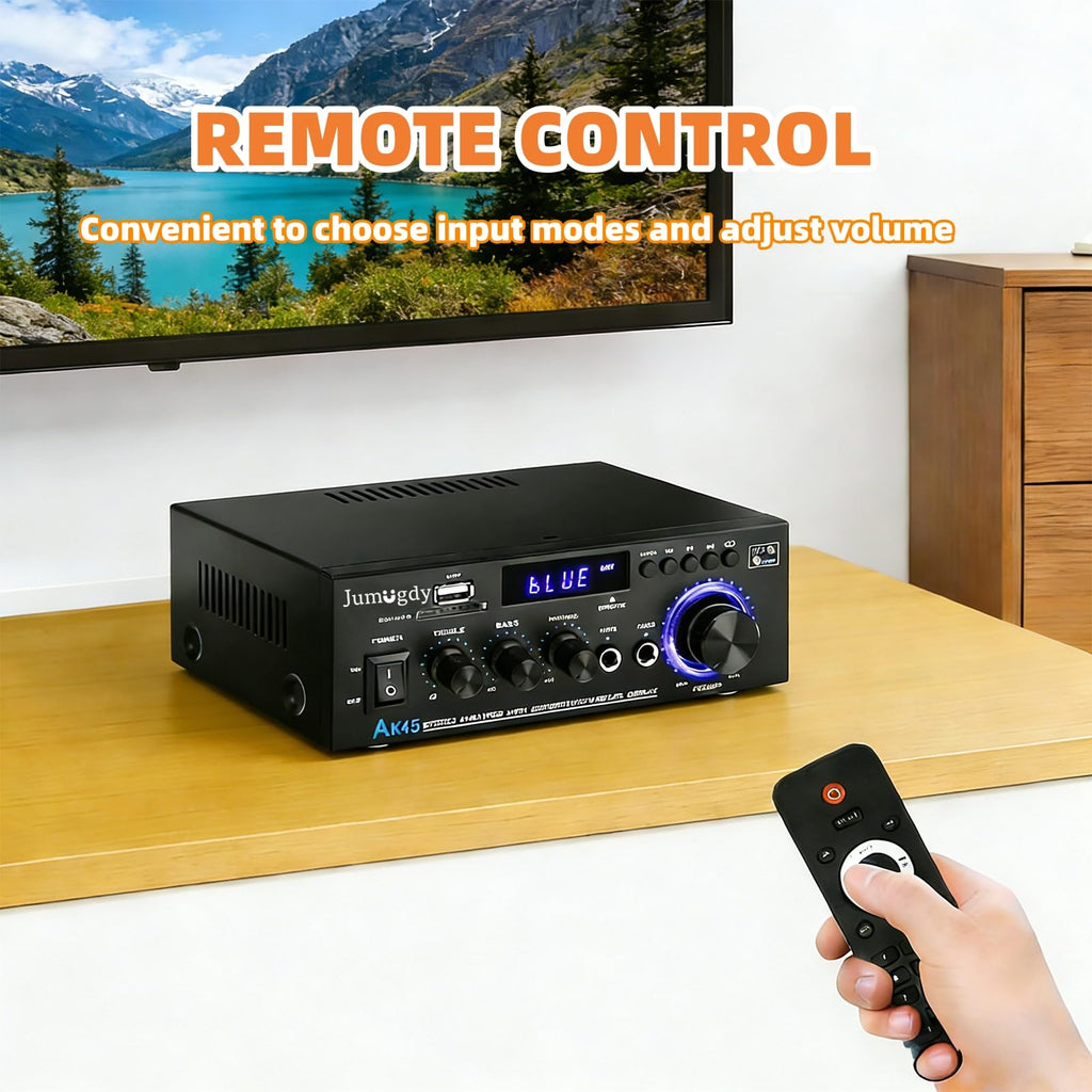 800W 2 Channel Bluetooth Power Amplifier U85631