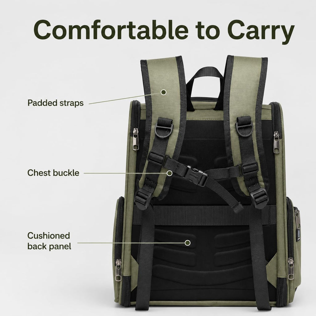 Cat Backpack Carrier Collapsible with Ventilated Mesh Z8975