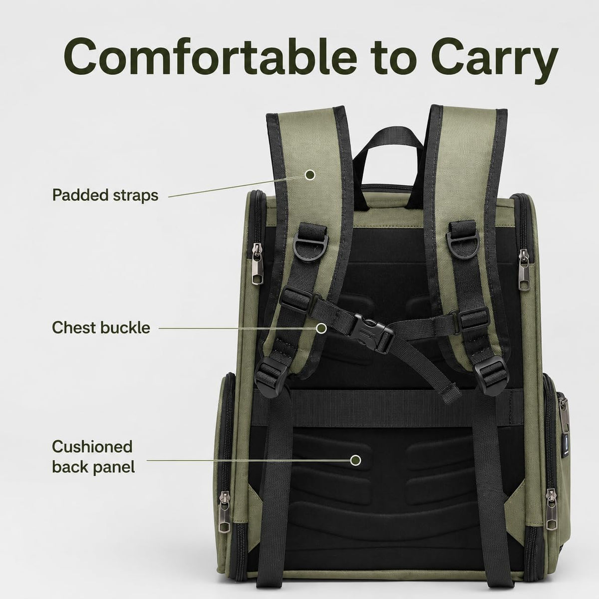 Cat Backpack Carrier Collapsible with Ventilated Mesh Z8975