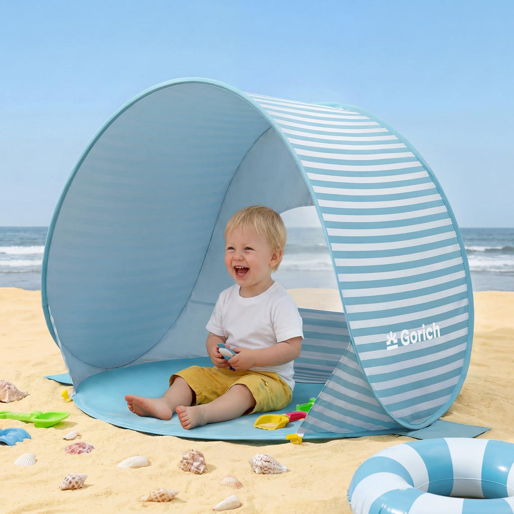 Pop Up Baby Beach Tent with UPF50+ UV Protection F51864