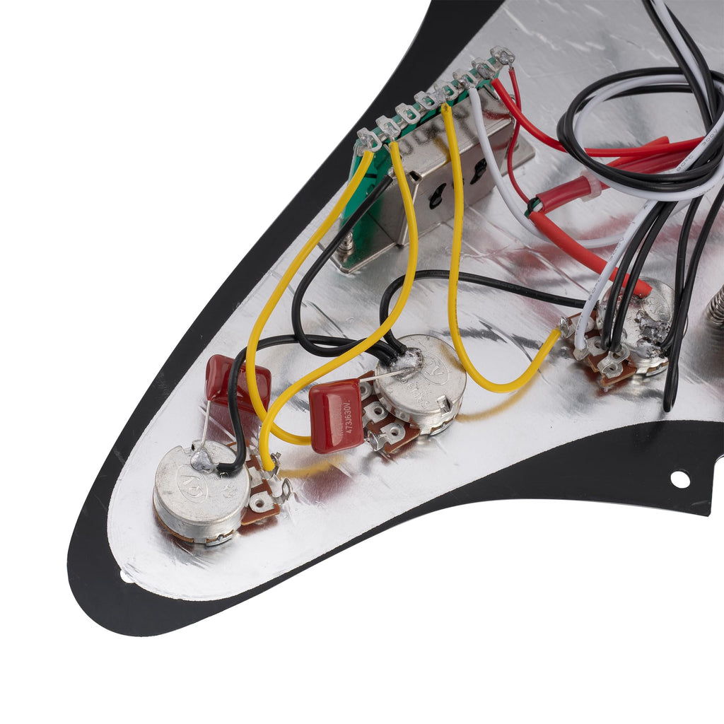 Black Pre-wired HSS Pickguard Set I468869
