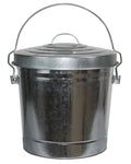 6 Gallon Metal Bird Seed Storage Can with Locking Lid C703