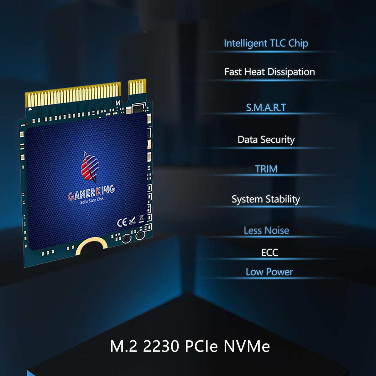 128GB M.2 2230 NVMe PCIe Gen 3.0X4 Internal SSD K263578