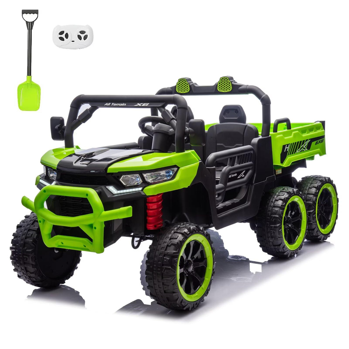 24V 2 Seater Ride On Dump Truck with Dump Bed D289853