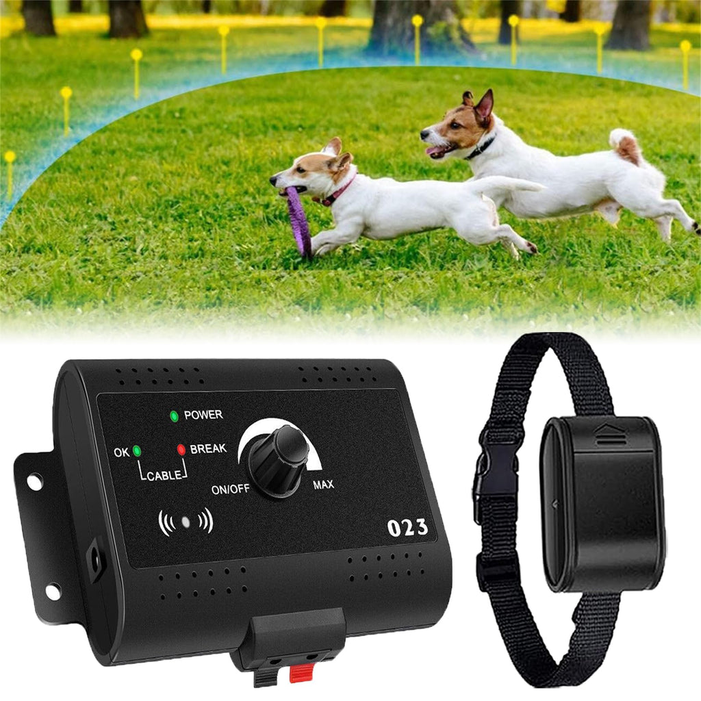 Electric In-ground Dog Fence with Waterproof Collar E7060