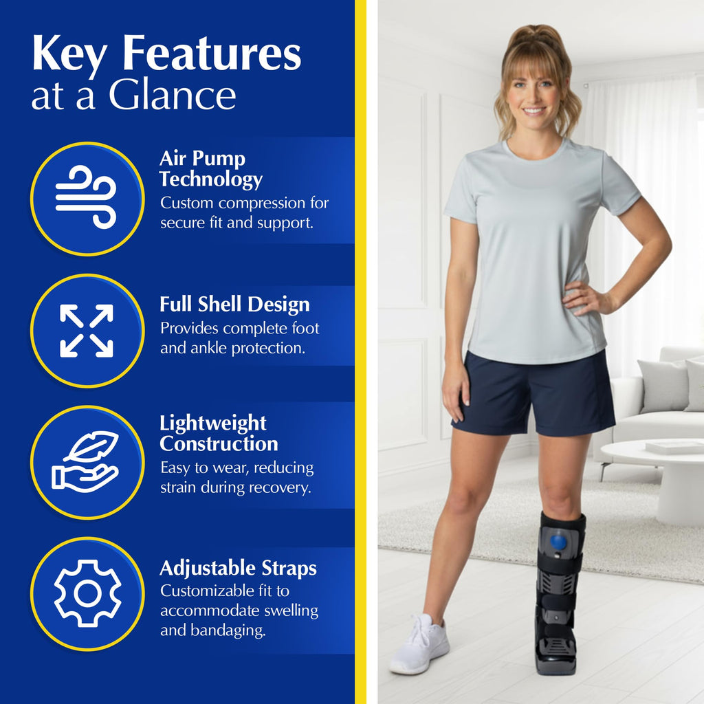 Tall Air Pump Walking Boot K634