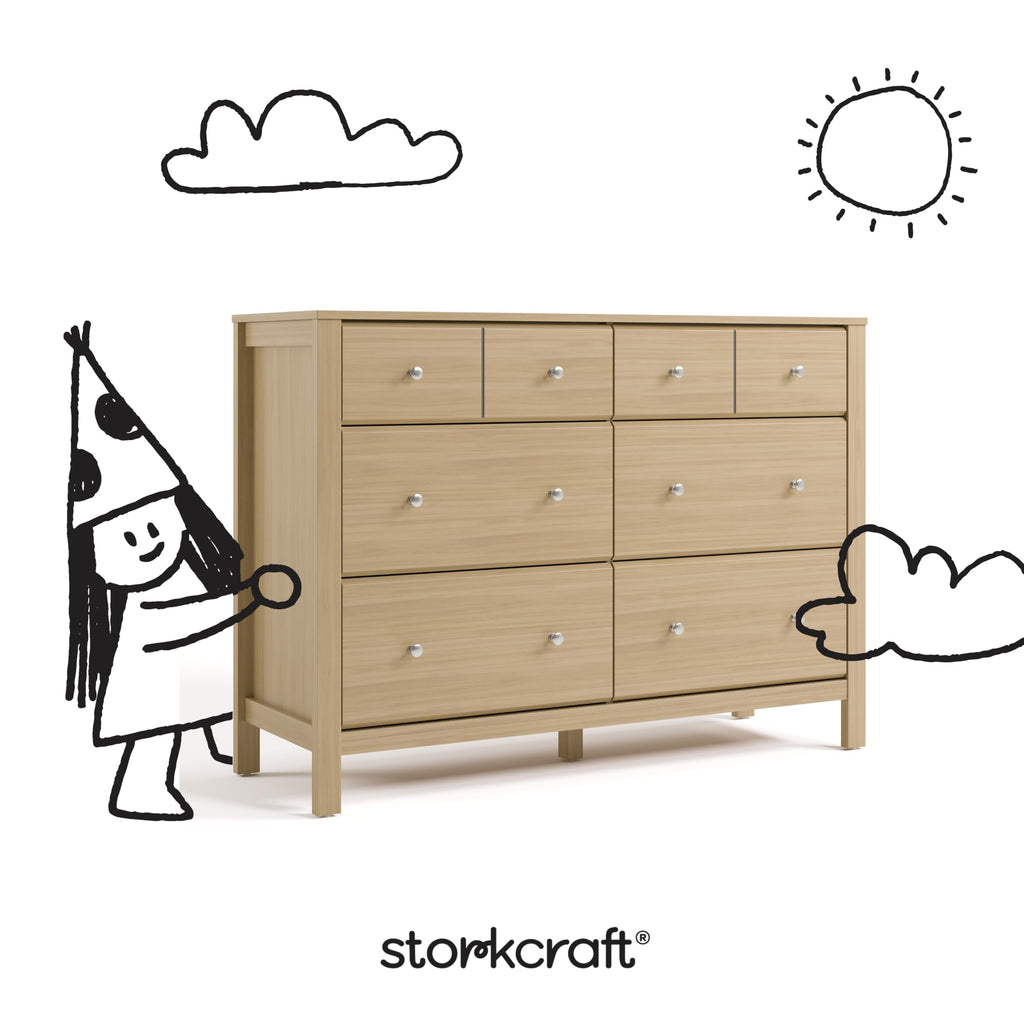 6 Drawer Dresser C7365