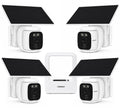 4 Pack Solar Security Cameras Wireless Outdoor 2K WiFi Camera System U237613