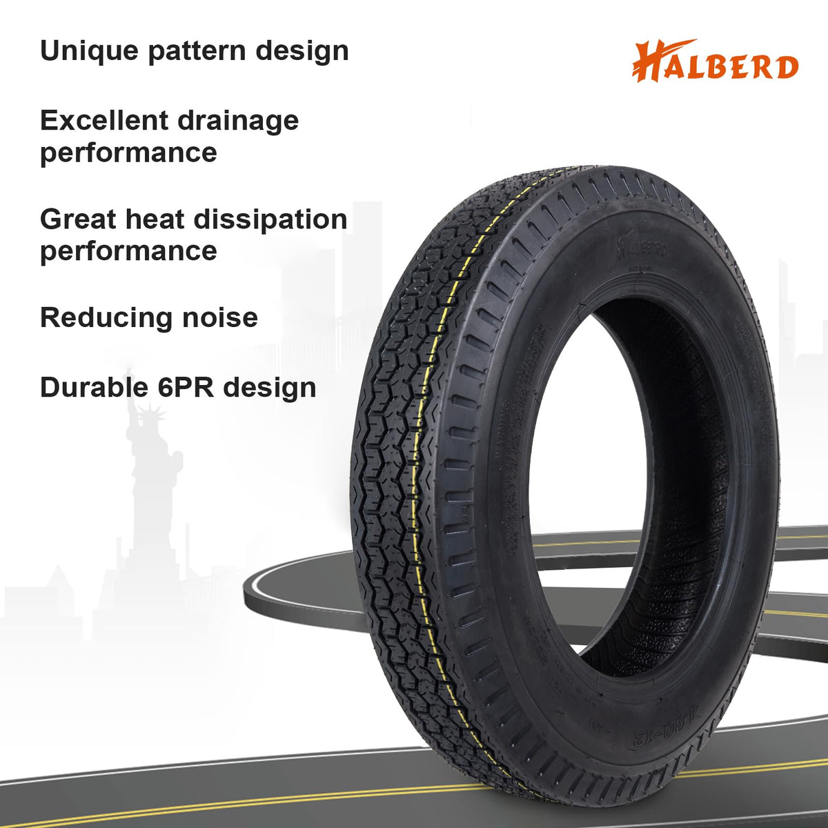 12 Trailer Tires Set of 2 K51814