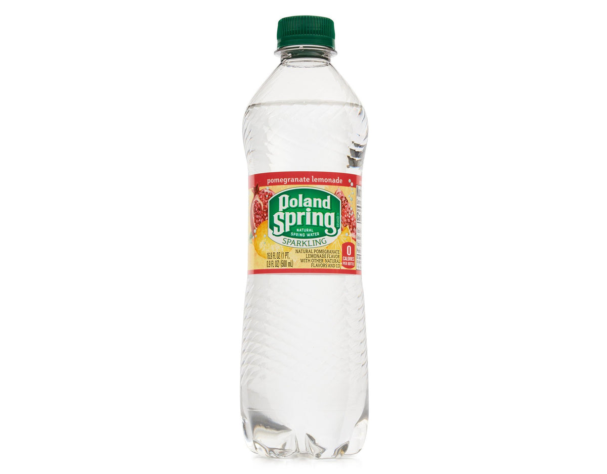 Sparkling Natural Spring Water Variety Pack 24 Half Liter Bottles E66963