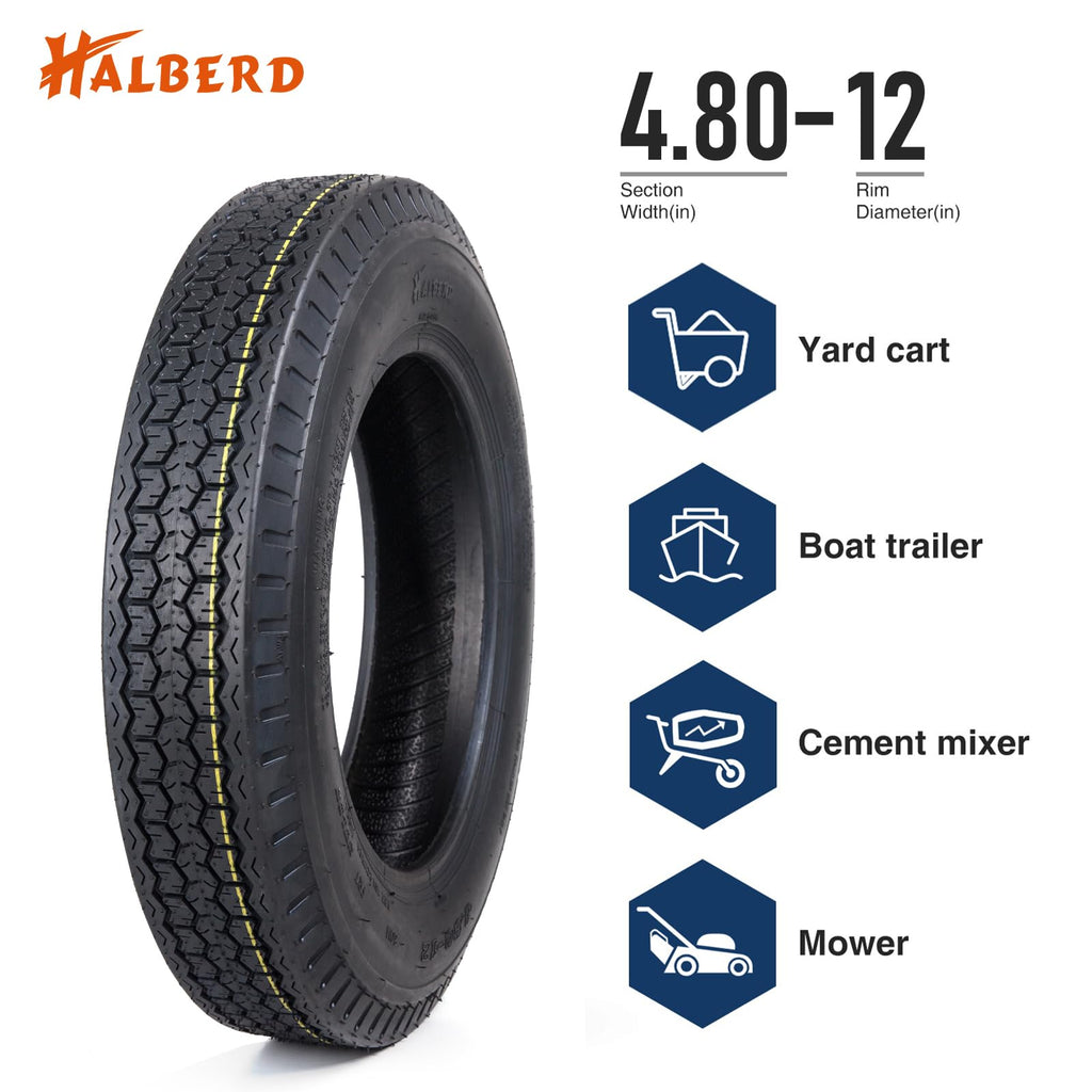 12 Trailer Tires Set of 2 K51814