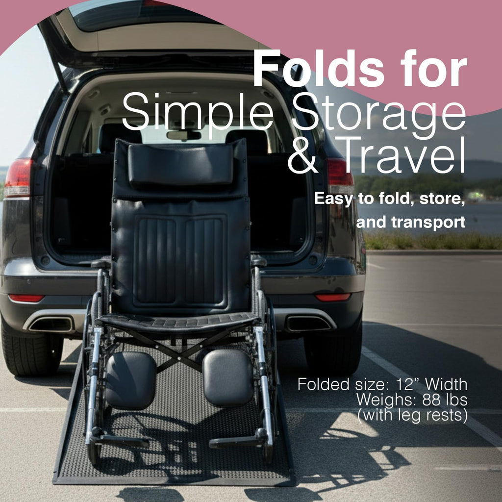 28" Wide Seat Bariatric Reclining Manual Wheelchair with Elevating Leg Rests K9280