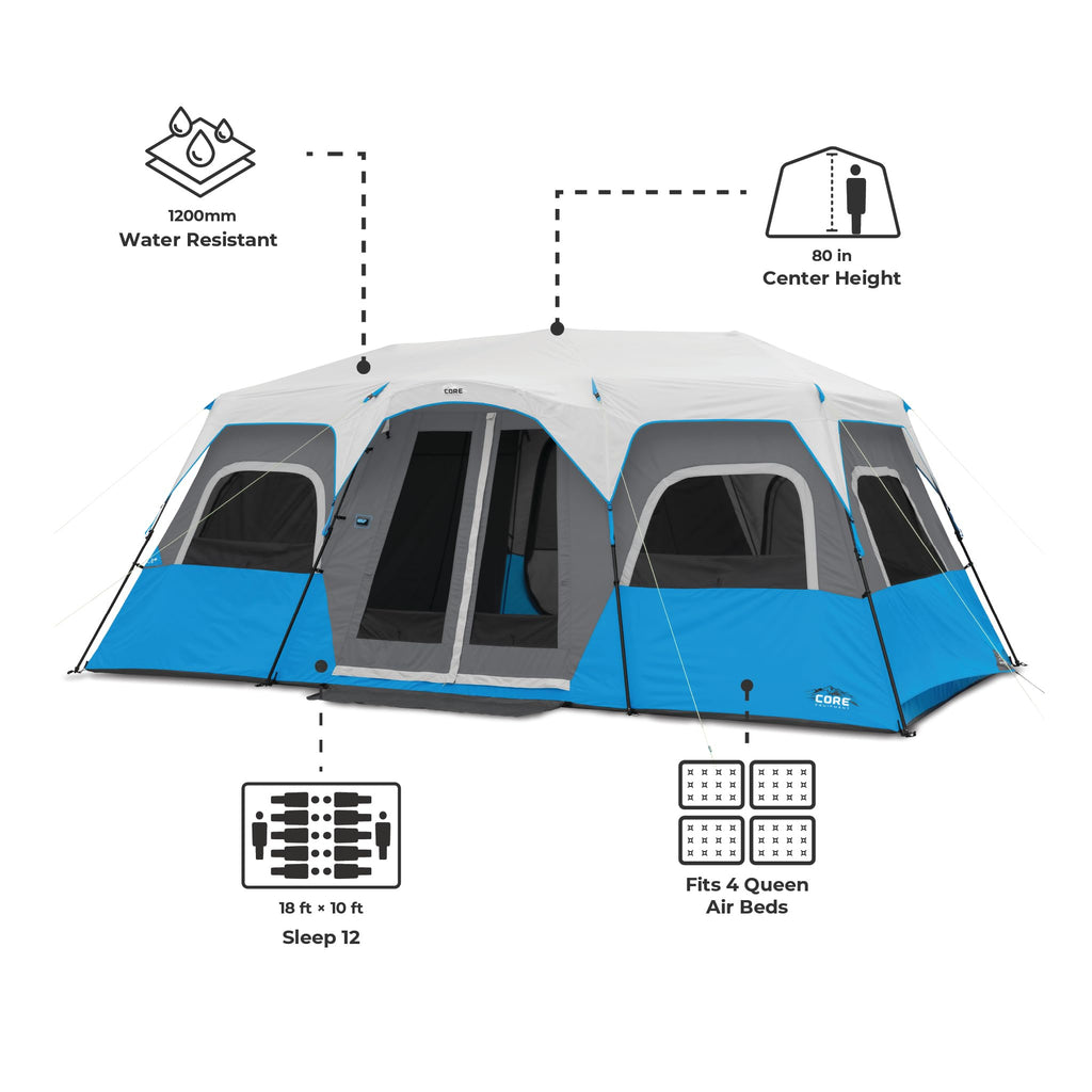 Instant Cabin Tents with LED Lights K910726