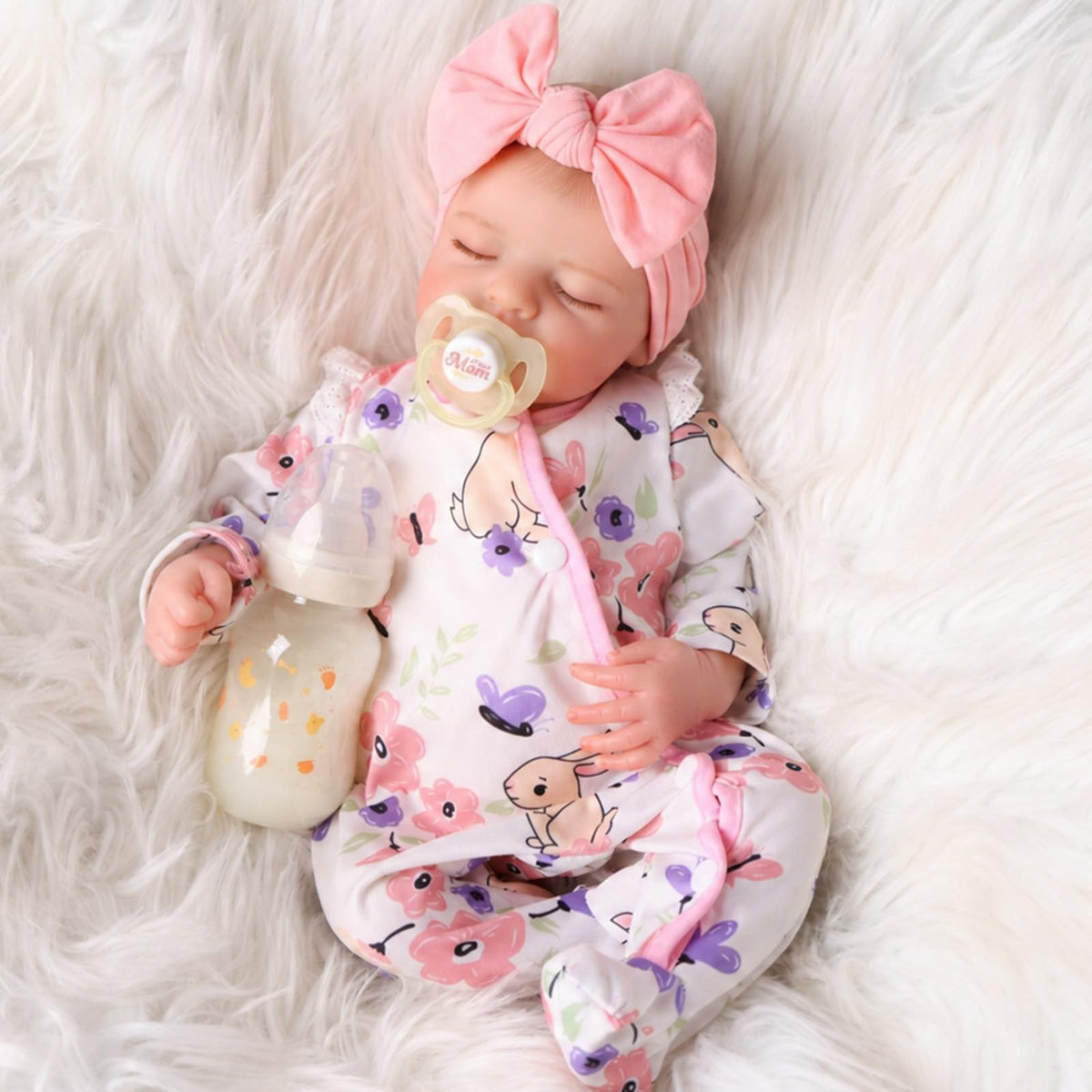 20 Inch Closed-Eye Reborn Baby Doll P2374