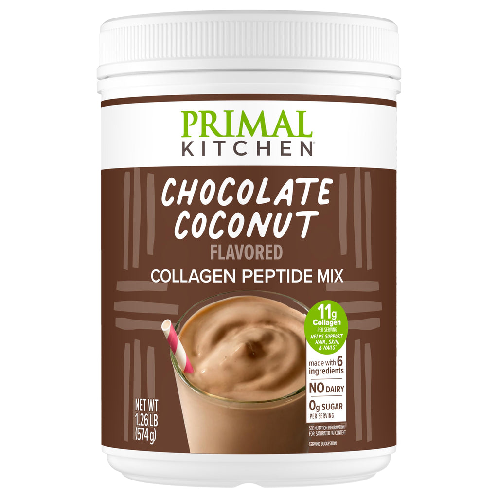 Chocolate Coconut Collagen Peptides Drink Mix 20 Ounces E27340