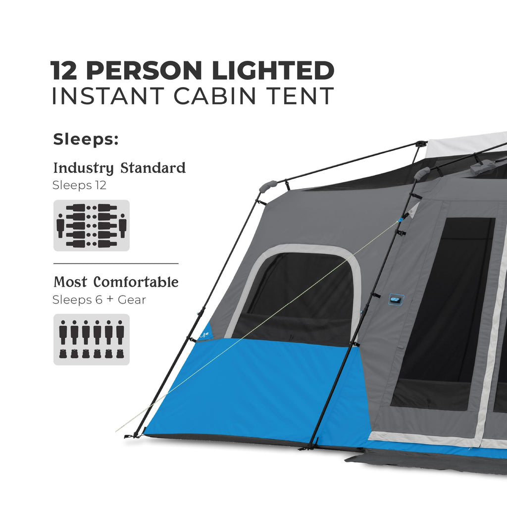 Instant Cabin Tents with LED Lights K910726