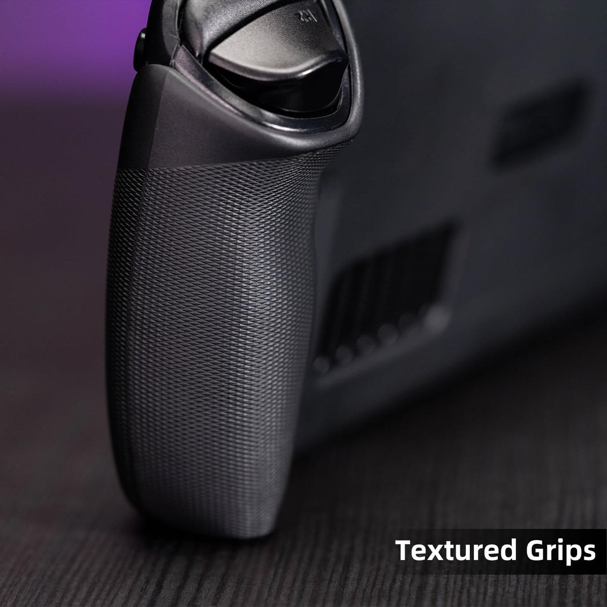 Soft Protective Case with Textured Grips and Stand Black Z500