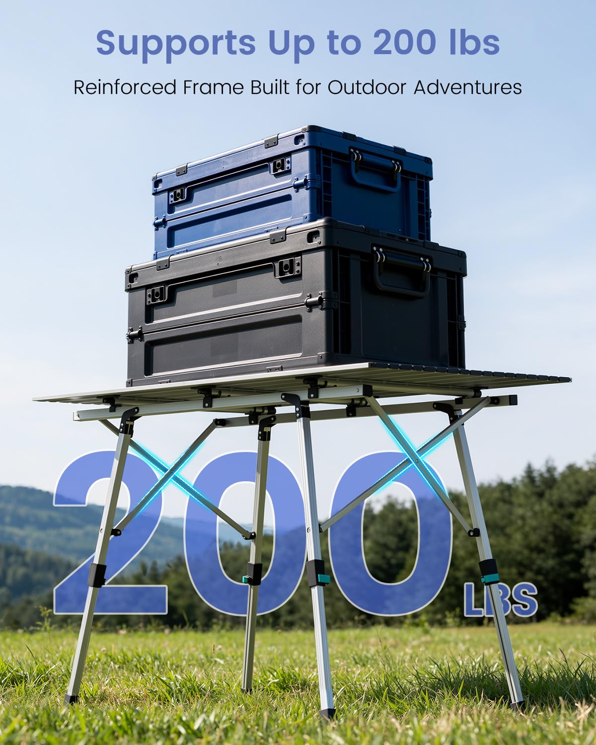 Aluminum Folding Camping Table O50943